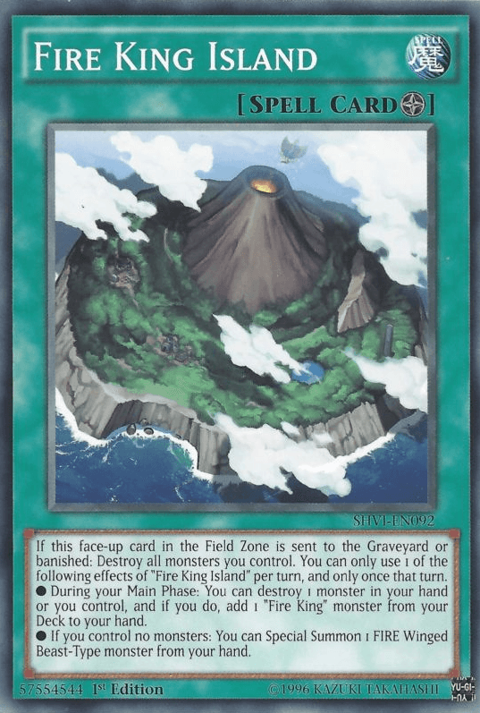 Fire King Island [SHVI-EN092] Common (ONLINE ORDER ONLY)
