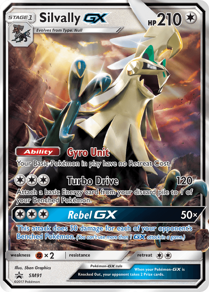 Silvally GX (SM91) [Sun & Moon: Black Star Promos] (Online Only)