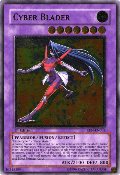 Cyber Blader [EEN-EN032] Ultimate Rare (ONLINE ORDER ONLY)
