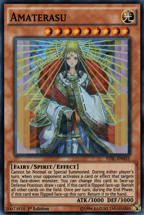 Amaterasu [TDIL-EN035] Super Rare (ONLINE ORDER ONLY)