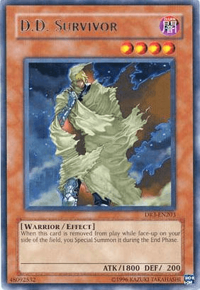 D.D. Survivor [DR3-EN203] Rare (ONLINE ORDER ONLY)