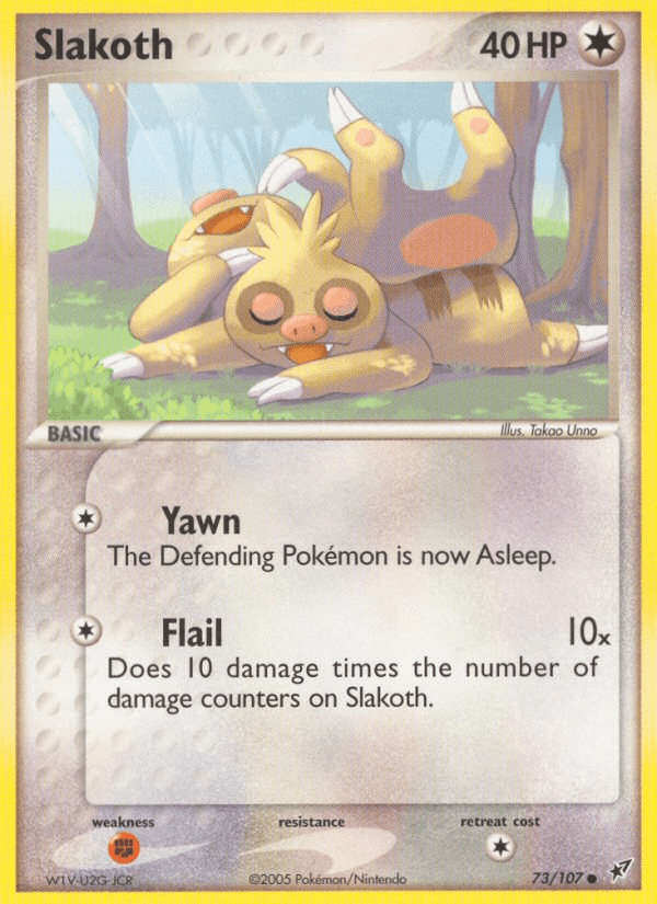 Slakoth (73/107) [EX: Deoxys] (Online Only)