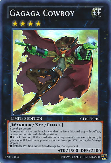 Gagaga Cowboy [CT10-EN010] Super Rare (ONLINE ORDER ONLY)
