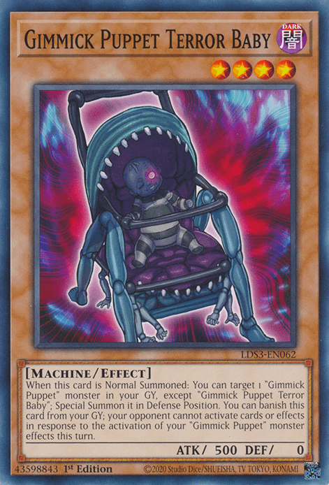 Gimmick Puppet Terror Baby [LDS3-EN062] Common (ONLINE ORDER ONLY)