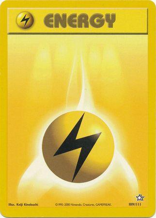 Lightning Energy (109/111) [Neo Genesis Unlimited] (Online Only)