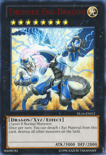 Thunder End Dragon (Red) [DL16-EN012] Rare (ONLINE ORDER ONLY)
