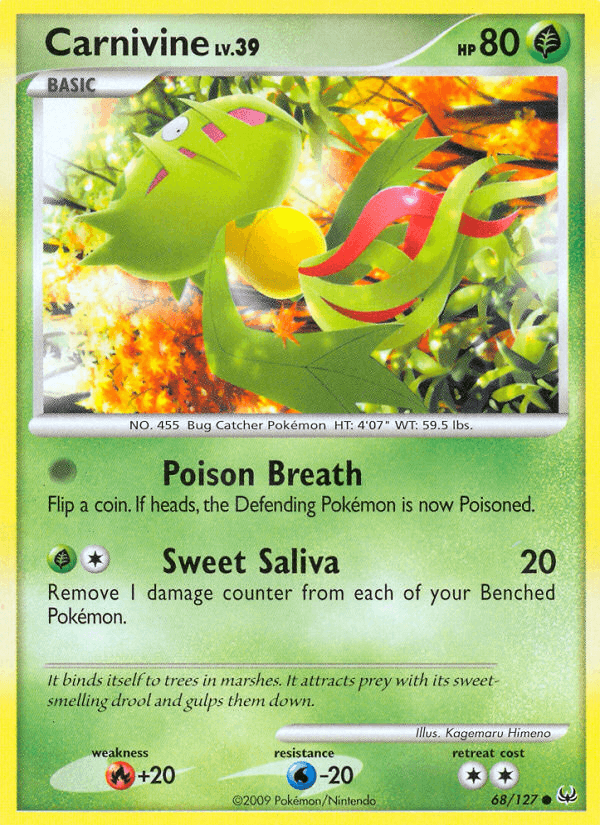 Carnivine (68/127) [Platinum: Base Set] (Online Only)