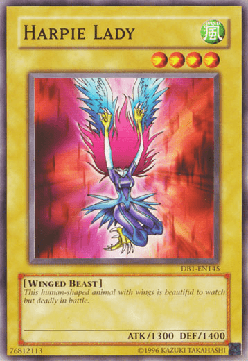 Harpie Lady [DB1-EN145] Common (ONLINE ORDER ONLY)