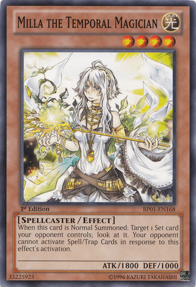 Milla the Temporal Magician [BP01-EN168] Common (ONLINE ORDER ONLY)