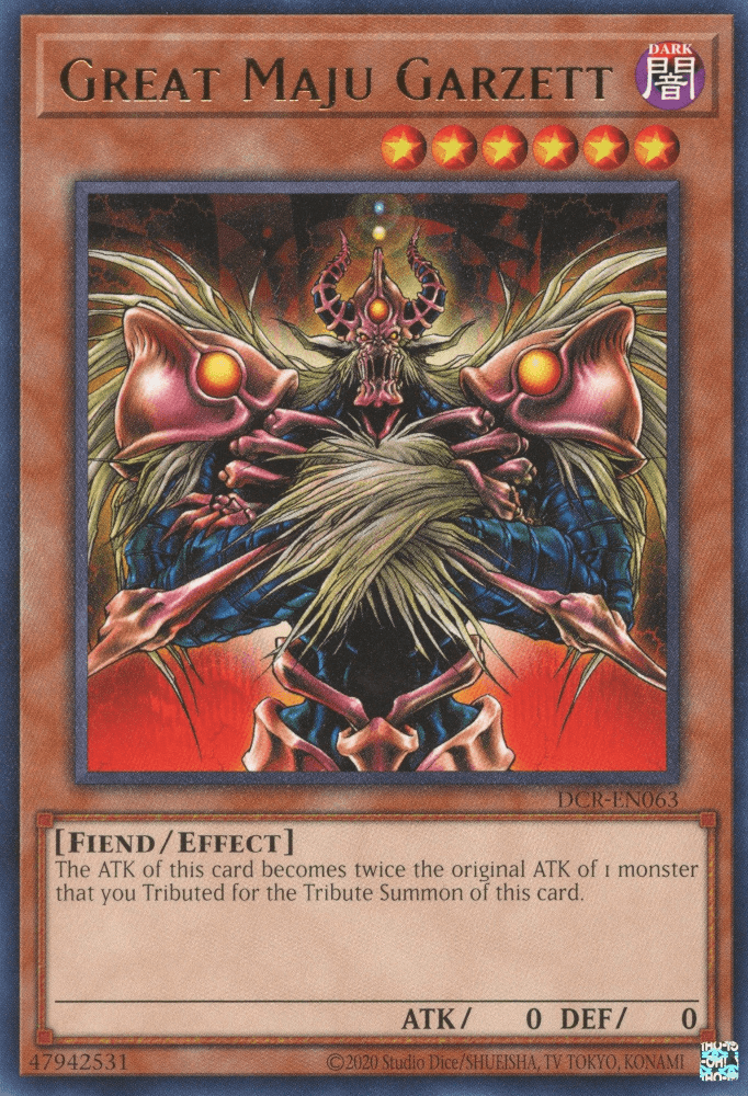 Great Maju Garzett [DCR-EN063] Rare (ONLINE ORDER ONLY)