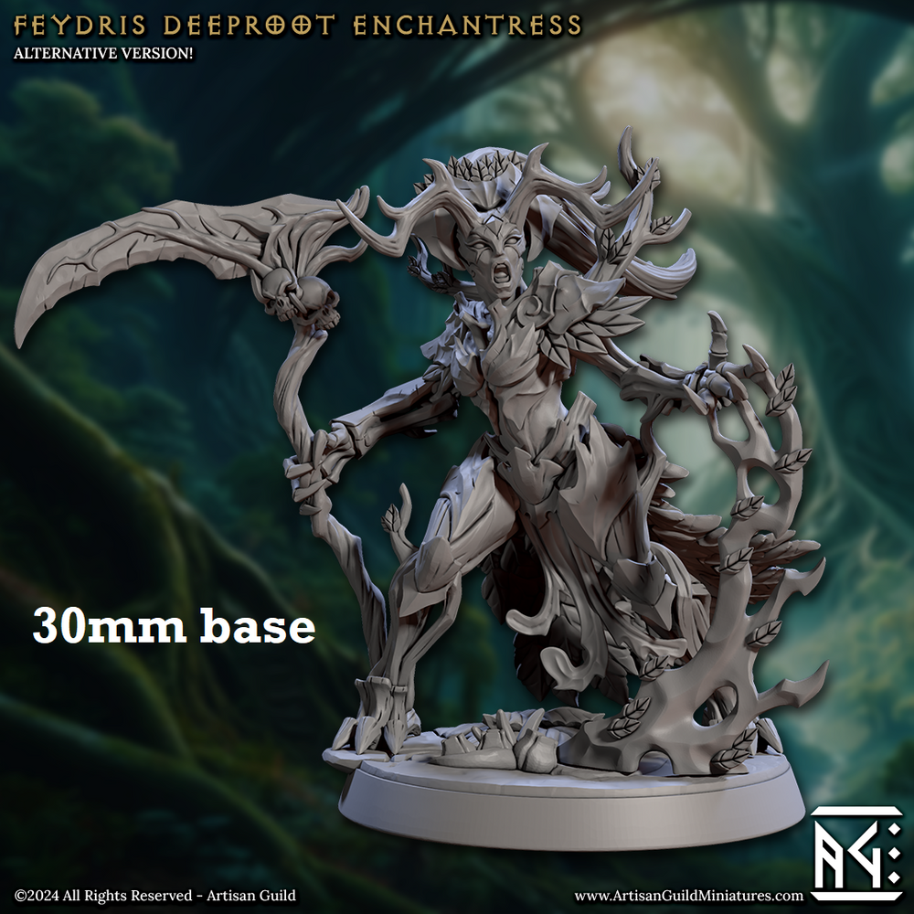 Feydris, Deeproot Enchantress (Female Spriggan Druid) (Online Only)