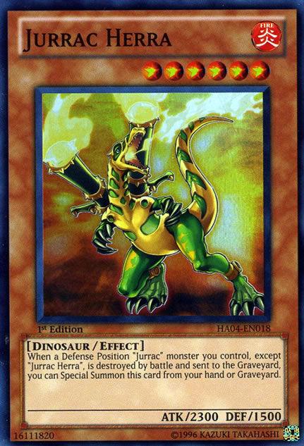 Jurrac Herra [HA04-EN018] Super Rare (ONLINE ORDER ONLY)