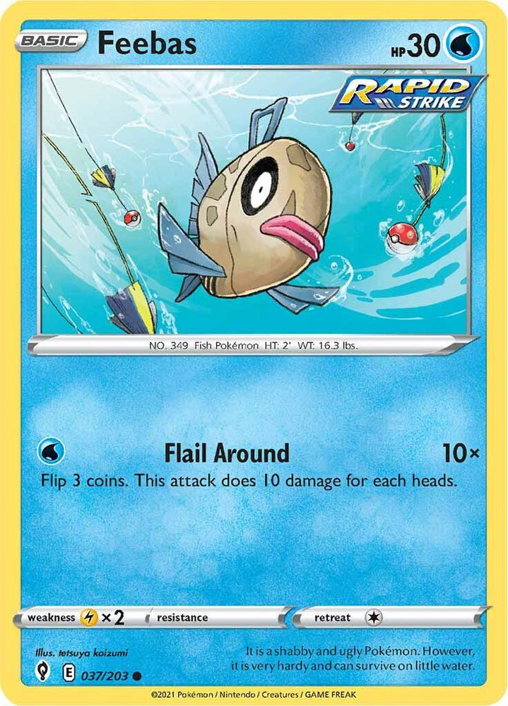 Feebas (037/203) [Sword & Shield: Evolving Skies] (Online Only)