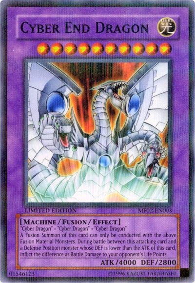 Cyber End Dragon [MF02-EN003] Parallel Rare (ONLINE ORDER ONLY)