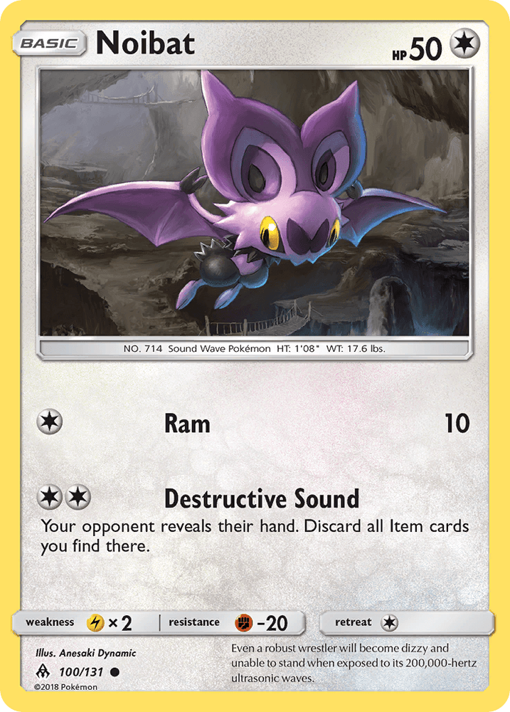Noibat (100/131) [Sun & Moon: Forbidden Light] (Online Only)