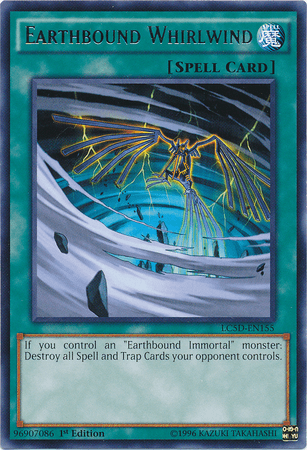 Earthbound Whirlwind [LC5D-EN155] Rare (ONLINE ORDER ONLY)