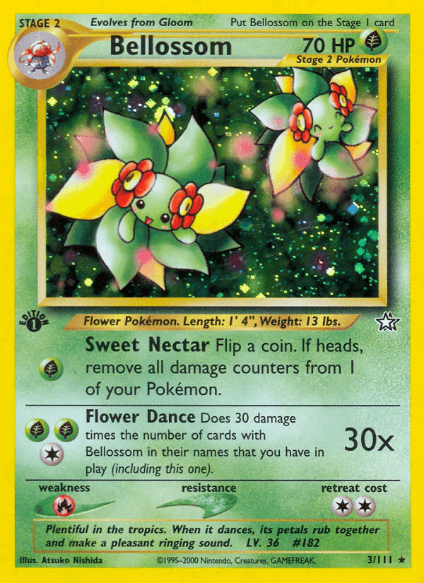 Bellossom (3/111) [Neo Genesis 1st Edition] (Online Only)