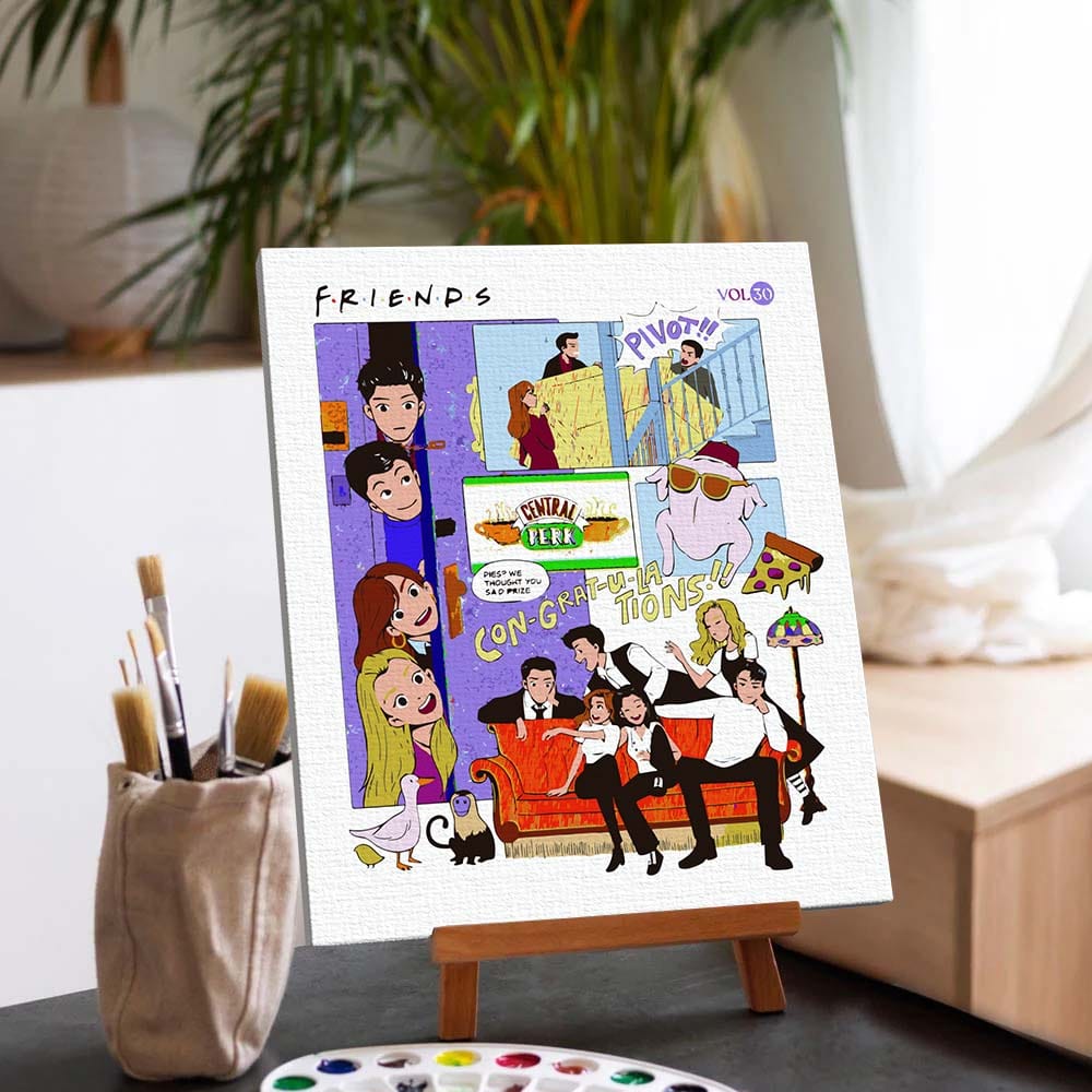 Friends Forever - Paint By Numbers Kit (ONLINE ORDER ONLY)