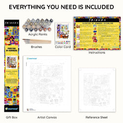 Friends Forever - Paint By Numbers Kit (ONLINE ORDER ONLY)