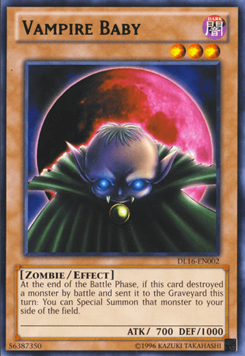 Vampire Baby (Green) [DL16-EN002] Rare (ONLINE ORDER ONLY)