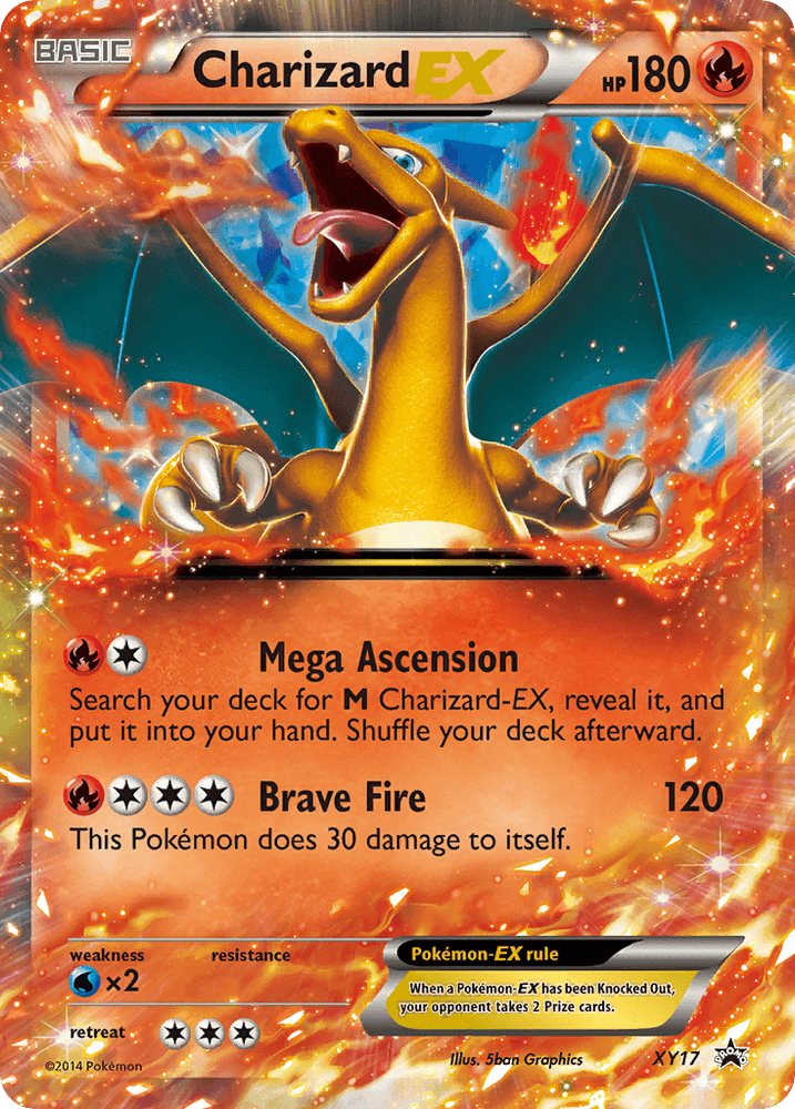 Charizard EX (XY17) [XY: Black Star Promos] (Online Only)