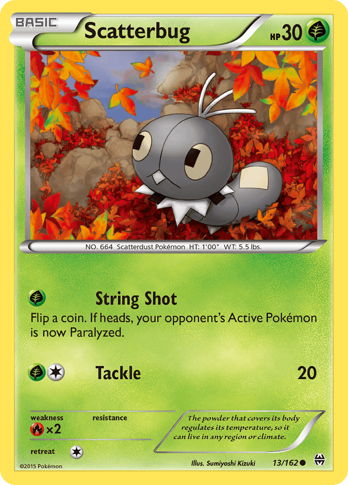 Scatterbug (13/162) [XY: BREAKthrough] (Online Only)