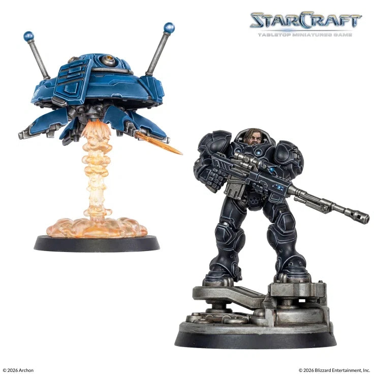 StarCraft The Miniatures Game: Terran: Jim Raynor Hero Expansion Set