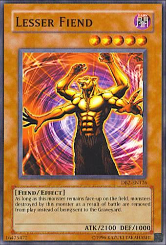 Lesser Fiend [DB2-EN126] Common (ONLINE ORDER ONLY)
