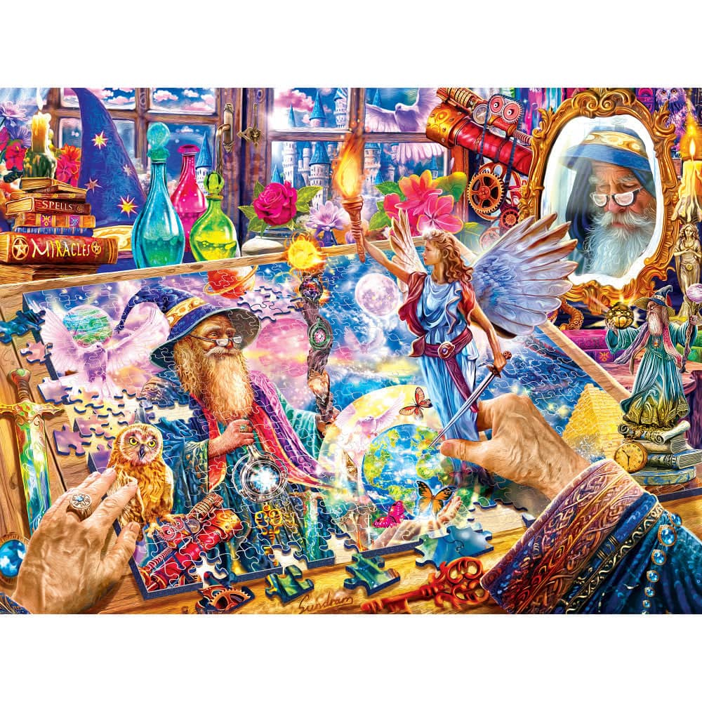 Jigsaw Journey - Assembling the Arcane 300 Piece EZ Grip Jigsaw Puzzle (ONLINE ORDER ONLY)