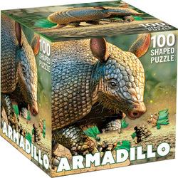 Armadillo 100 Piece Shaped Jigsaw Puzzle (ONLINE ORDER ONLY)