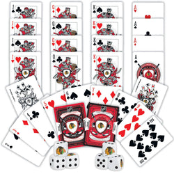Chicago Blackhawks - 2-Pack Playing Cards & Dice Set (ONLINE ORDER ONLY)