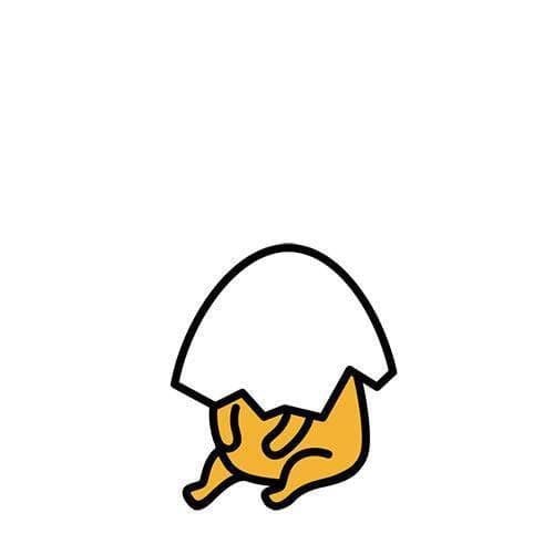 FiGPiN Enamel Pin - Gudetama Limited Edition - Select Figure(s) (Online Order Only)