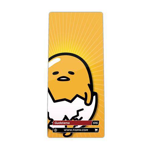 FiGPiN Enamel Pin - Gudetama Limited Edition - Select Figure(s) (Online Order Only)