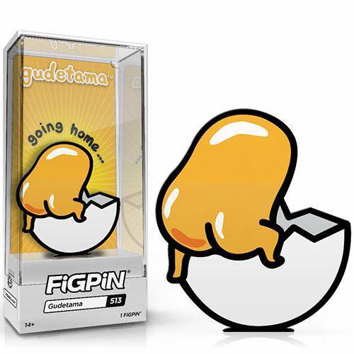 FiGPiN Enamel Pin - Gudetama Limited Edition - Select Figure(s) (Online Order Only)