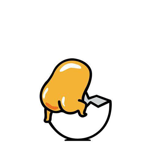 FiGPiN Enamel Pin - Gudetama Limited Edition - Select Figure(s) (Online Order Only)
