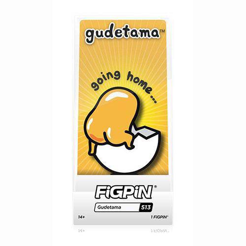 FiGPiN Enamel Pin - Gudetama Limited Edition - Select Figure(s) (Online Order Only)
