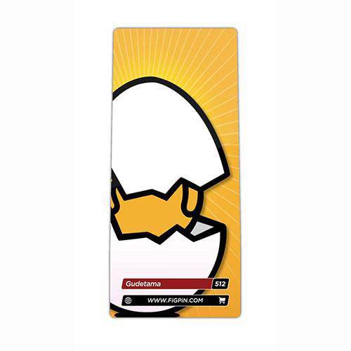 FiGPiN Enamel Pin - Gudetama Limited Edition - Select Figure(s) (Online Order Only)