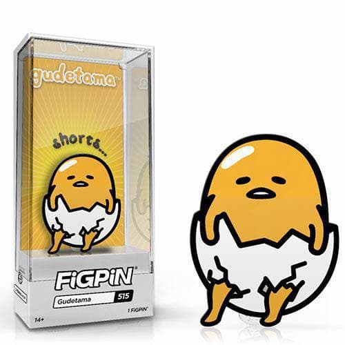 FiGPiN Enamel Pin - Gudetama Limited Edition - Select Figure(s) (Online Order Only)