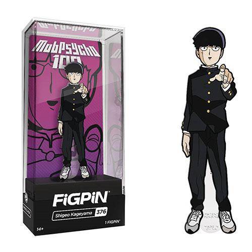 FiGPiN Enamel Pin  - Mob Psycho 100 - Select Figure(s) (Online Order Only)