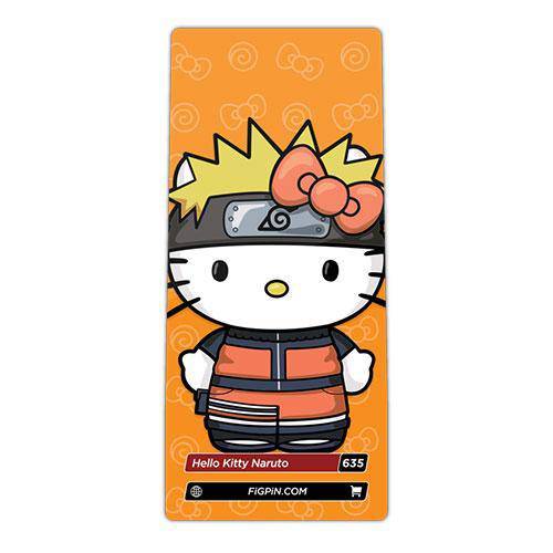 FiGPiN Enamel Pin - Naruto x Hello Kitty - Select Figure(s) (Online Order Only)