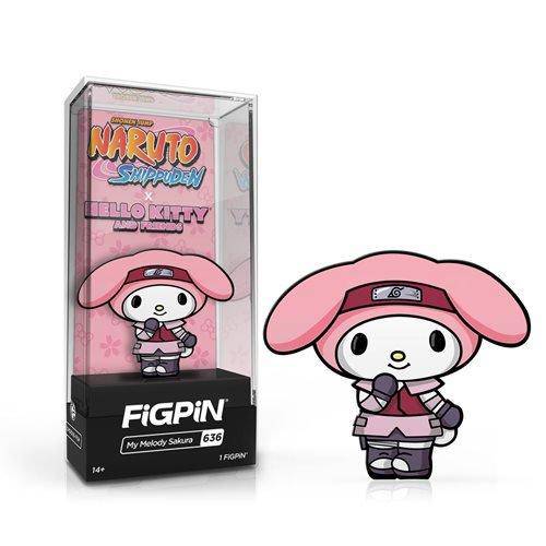 FiGPiN Enamel Pin - Naruto x Hello Kitty - Select Figure(s) (Online Order Only)