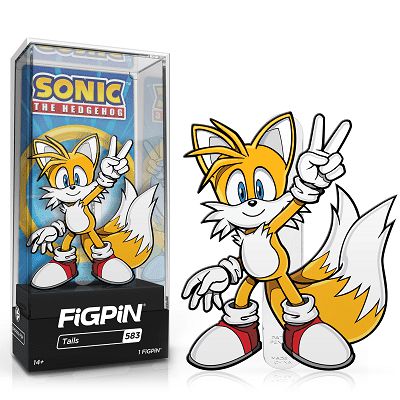 FiGPiN Enamel Pin - Sonic the Hedgehog - Select Figure(s) (Online Order Only)