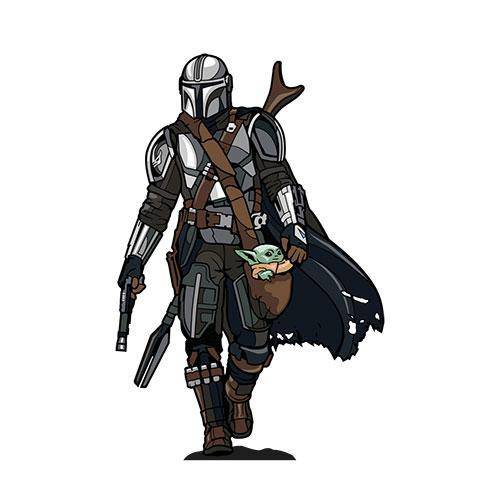 FiGPiN Enamel Pin - Star Wars - The Mandalorian - Select Figure(s) (Online Order Only)