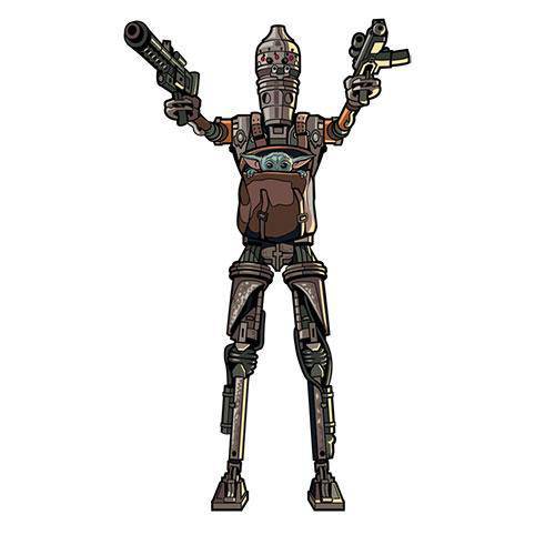 FiGPiN Enamel Pin - Star Wars - The Mandalorian - Select Figure(s) (Online Order Only)