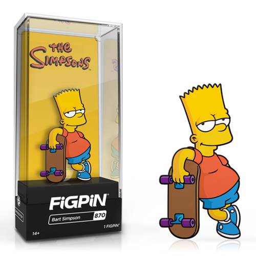 FiGPiN Enamel Pin - The Simpsons - Select Figure(s) (Online Order Only)
