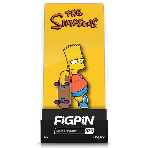 FiGPiN Enamel Pin - The Simpsons - Select Figure(s) (Online Order Only)