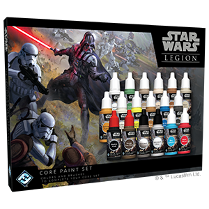 Star Wars: Legion - Core Paint Set (ONLINE ORDER ONLY)