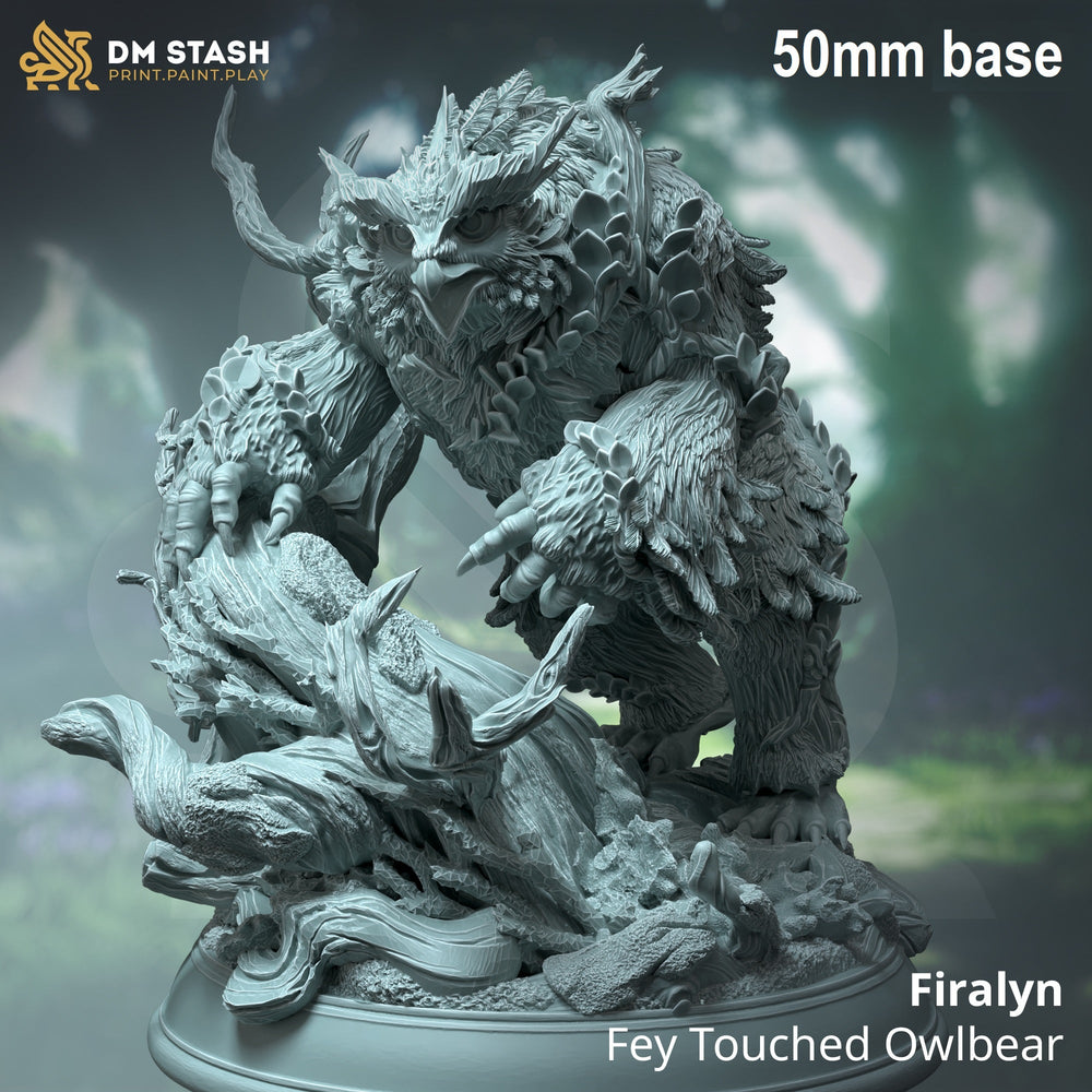 Firalyn, Fey Touched Owlbear (Online Order Only)