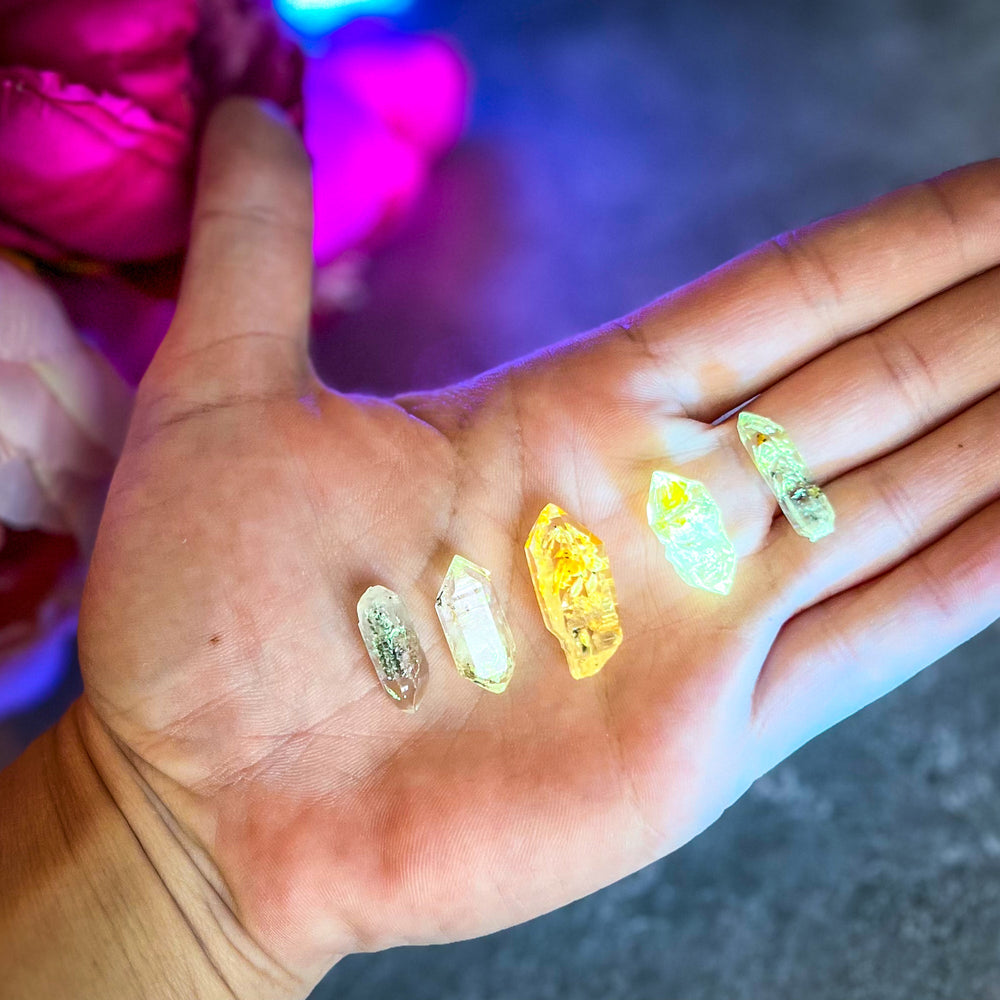 Firefly Petroleum Quartz Specimens from Madagascar (ONLINE ORDER ONLY)