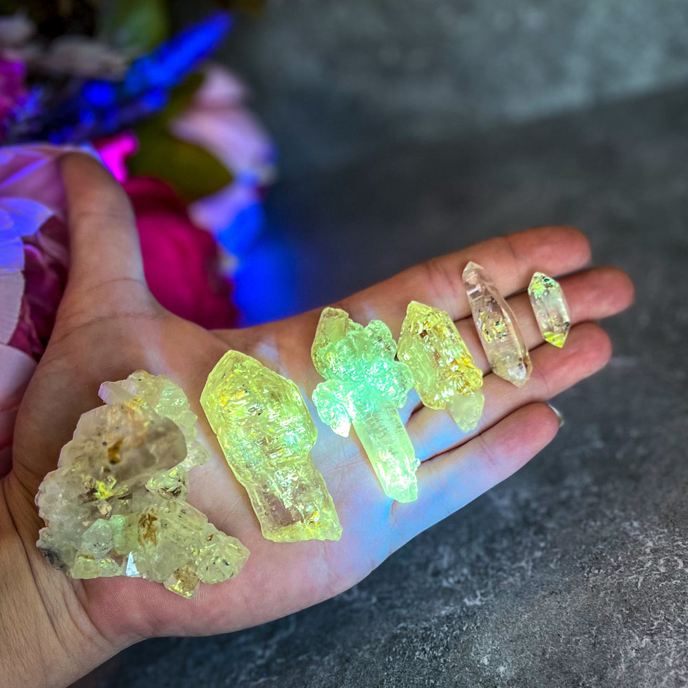 Firefly Petroleum Quartz Specimens from Madagascar (ONLINE ORDER ONLY)